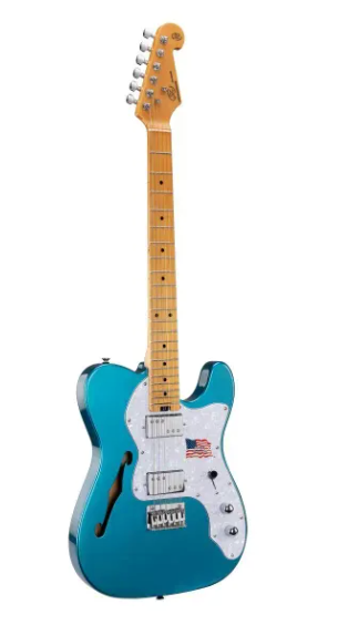SX USA Swamp Ash Series Tele Style Semi-Hollowbody Electric Guitar SX USA Swamp Ash Series Tele Style Semi-Hollowbody Electric Guitar