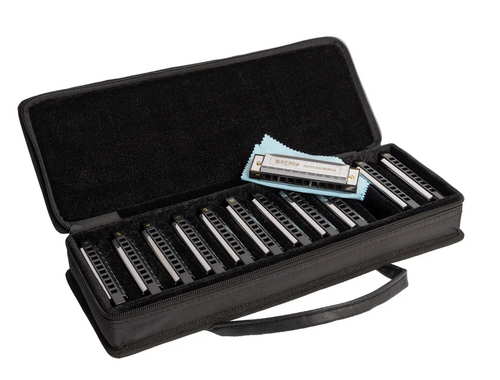 Bryden Diatonic 'Blues' Harmonica Set (12)