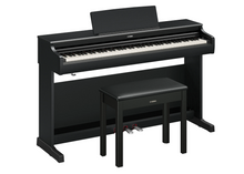 Yamaha Digital Piano YDP166B - ARIUS  - Black With Matching Bench