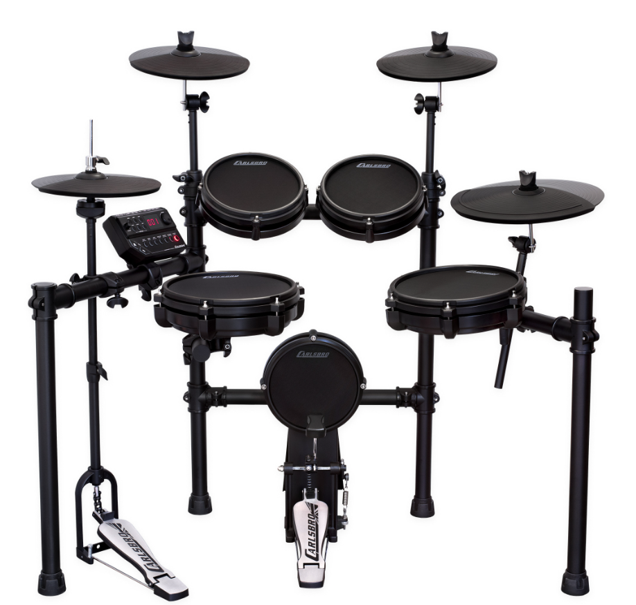 Carlsbro 5 Piece Electronic Mesh Drum Kit 45M