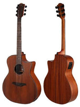 Bromo - Grand Auditorium all Mahogany - Solid Top Electric/Acoustic Guitar