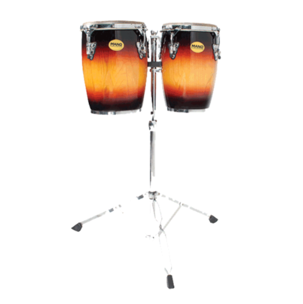 Mano Percussion Mini Congas Conguitas w Stand Pakenham Music