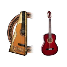 Valencia 1/2 Size Nylon String Guitar - Red Sunburst