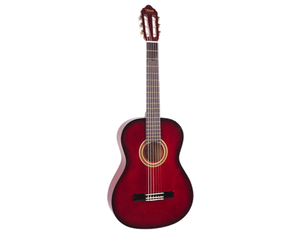Valencia 3 4 Size Nylon String Guitar Red Sunburst Pakenham Music