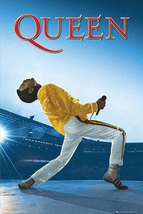 Queen Wembley Wall Poster