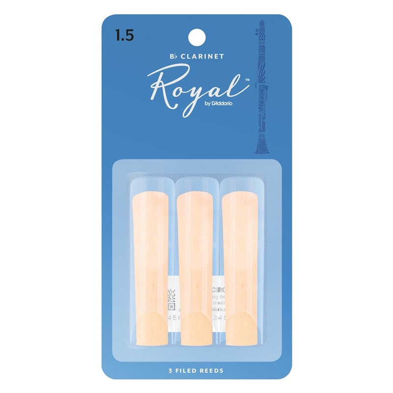 Rico Royal Clarinet Reeds 3 Pack