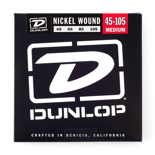 Dunlop 45-105 Bass Guitar Strings (4)