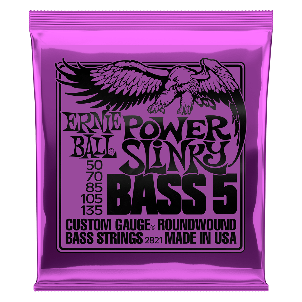 Ernie Ball Power Slinky Bass Strings (5)