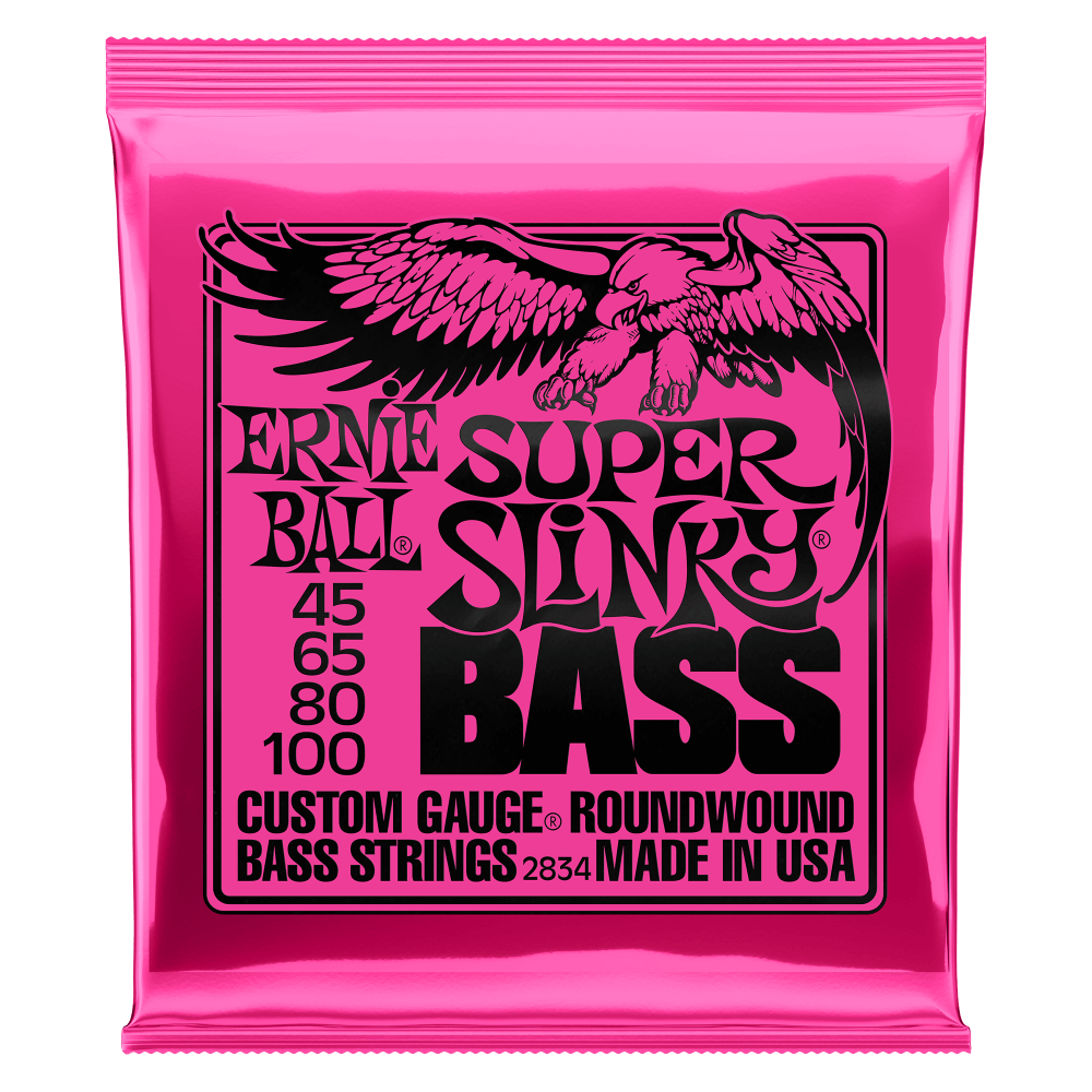 Ernie Ball Super Slinky Bass Strings (4)