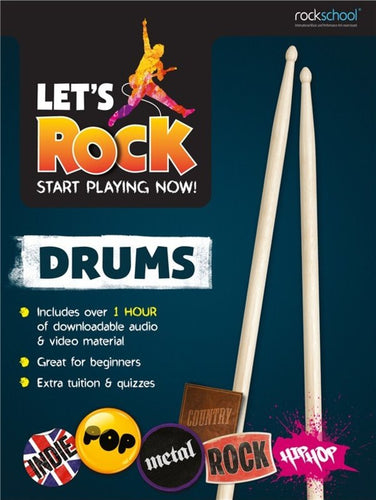 Rockschool 'Let's Rock' Drum Book
