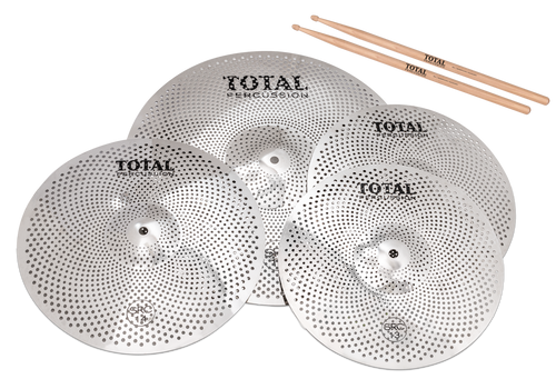 Total Percussion Reduced Volume Cymbal Set
