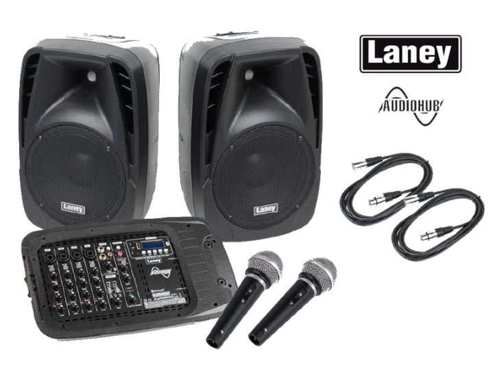 Laney Complete P.A System 2 x 500 watt Package