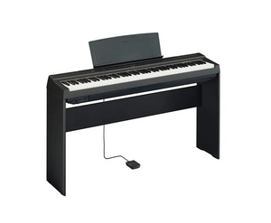 Yamaha Digital Piano & Stand Bundle P-125AB