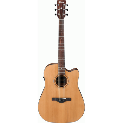 Ibanez Artwood Series Solid-Top Electric Acoustic Guitar - Cedar