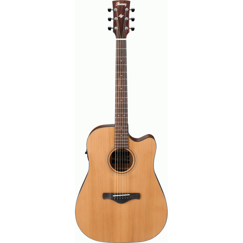 Ibanez Artwood Series Solid-Top Electric Acoustic Guitar - Cedar