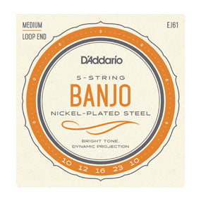 D'Addario NW Banjo Strings Medium
