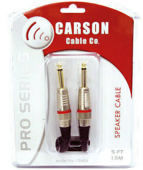 Carson Pro Series Speaker Cable