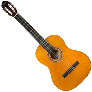 Valencia Full Size Nylon String Guitar - Left Handed Natural Finish