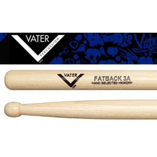 Vater 3A Fatback Drumsticks (pair)